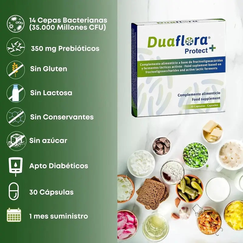 Duaflora Protect Probiotics 30 capsules