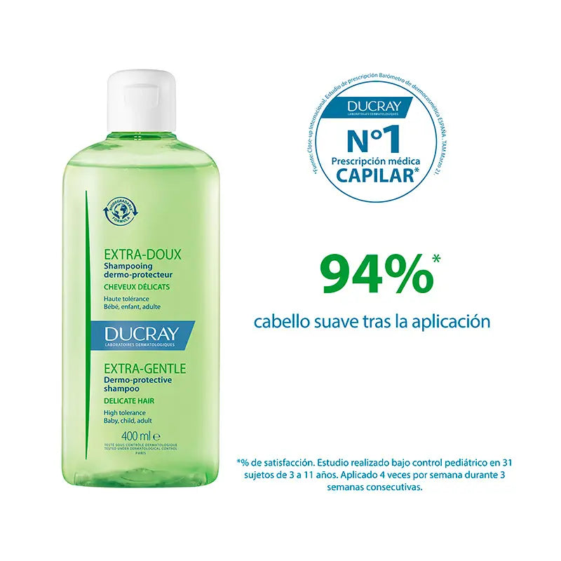 Ducray Balancing Dermo-Protective Shampoo 400 ml