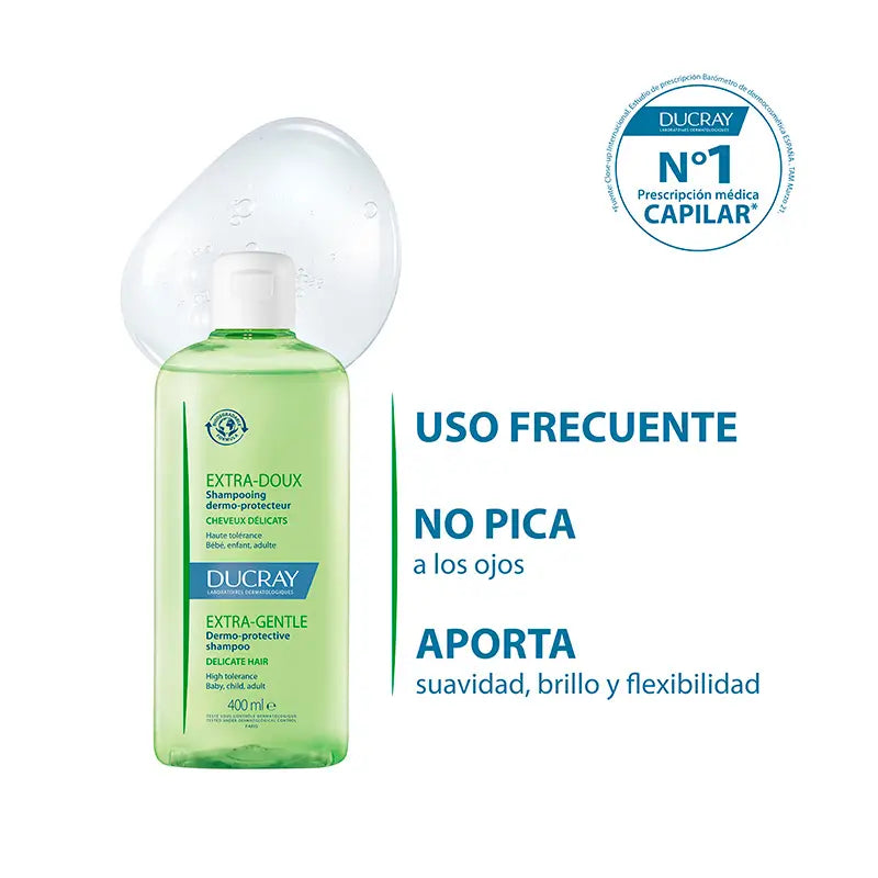 Ducray Balancing Dermo-Protective Shampoo 400 ml