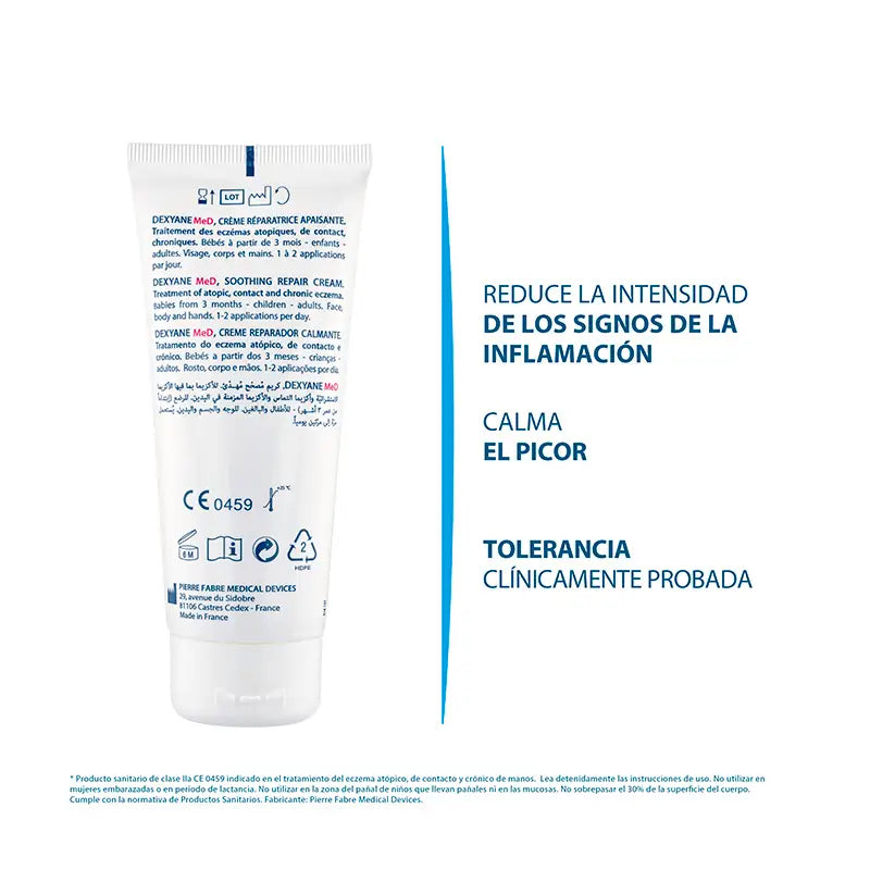 Ducray Dexyane Med Soothing Repairing Cream 100 ml
