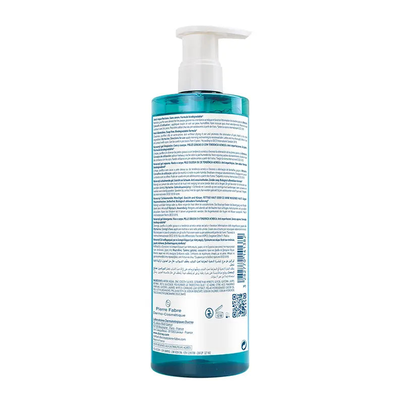 Ducray Keracnyl Cleansing Gel 400 ml
