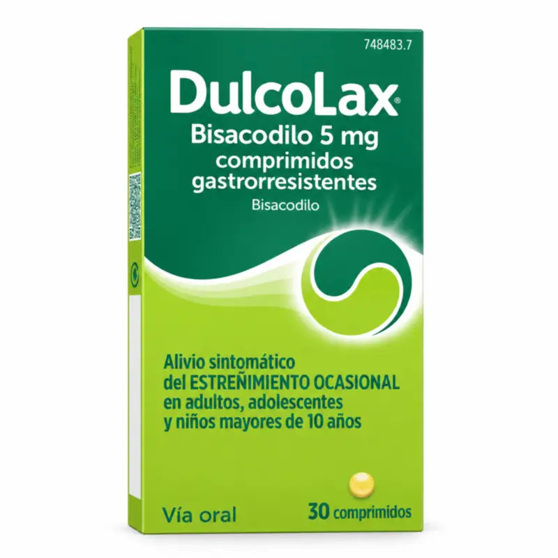 Dulcolax Bisacodyl 5 mg 30 Tablets