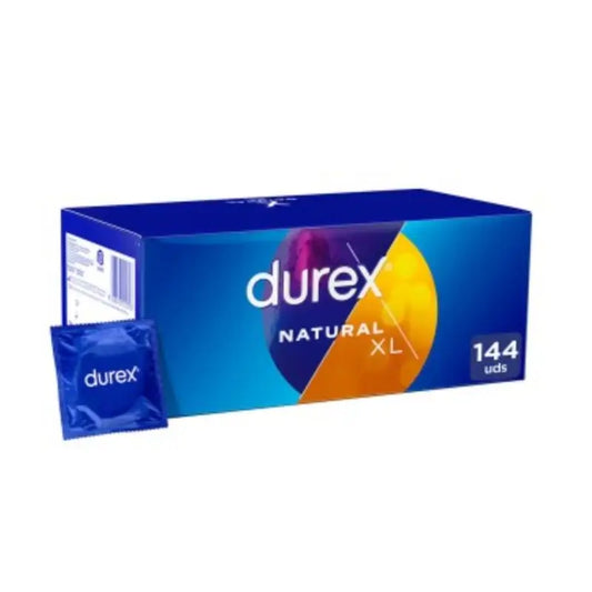 Durex Natural XL Extra Largue, 144 Condoms