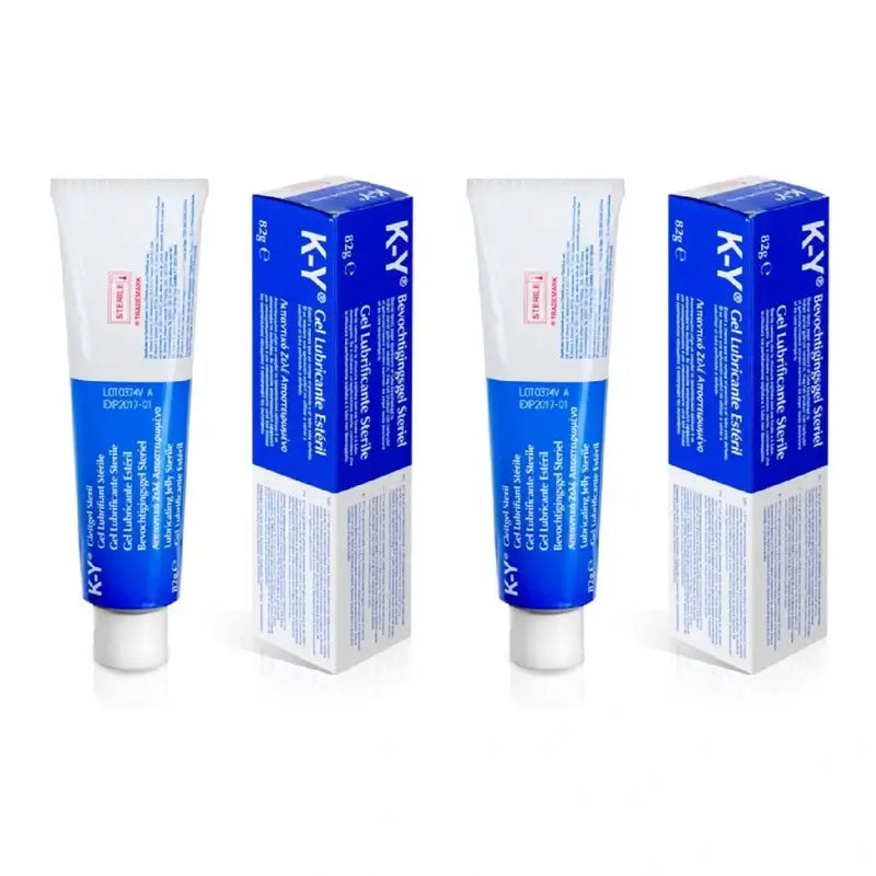 Durex K-Y Sterile Lubricating Gel, 2X82 Gr