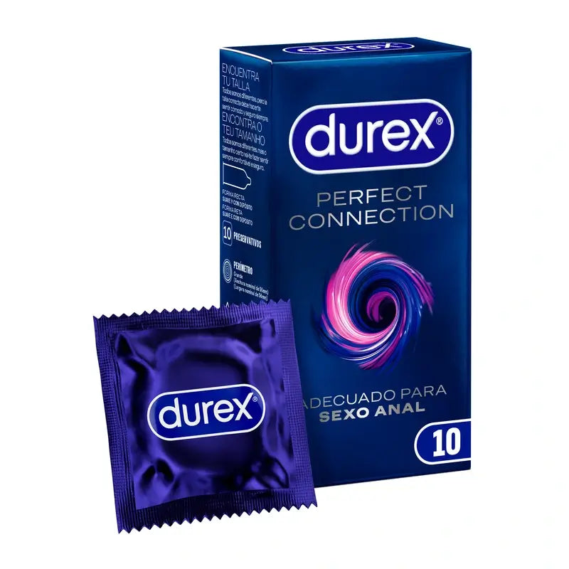 Durex Perfect Connection Extra Lubricated, 10 Condoms