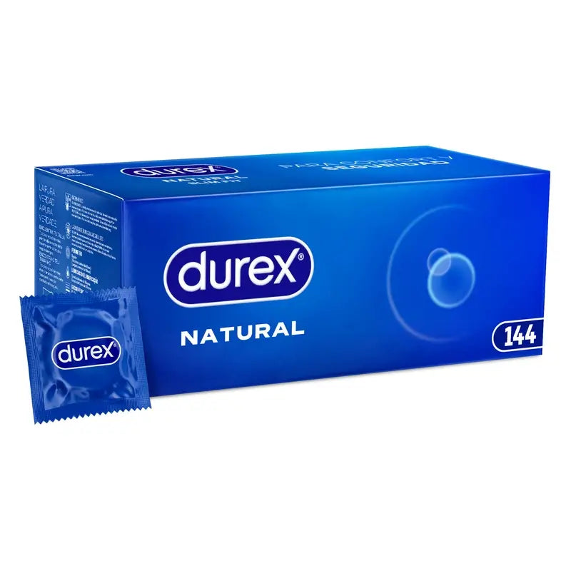 Durex Natural Plus Condoms, Pack 144 pcs.