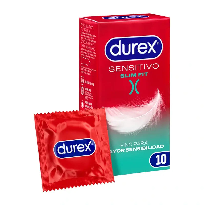 Durex Soft Sensitive Condoms For Increased Sensitivity Size Small 10 pieces
