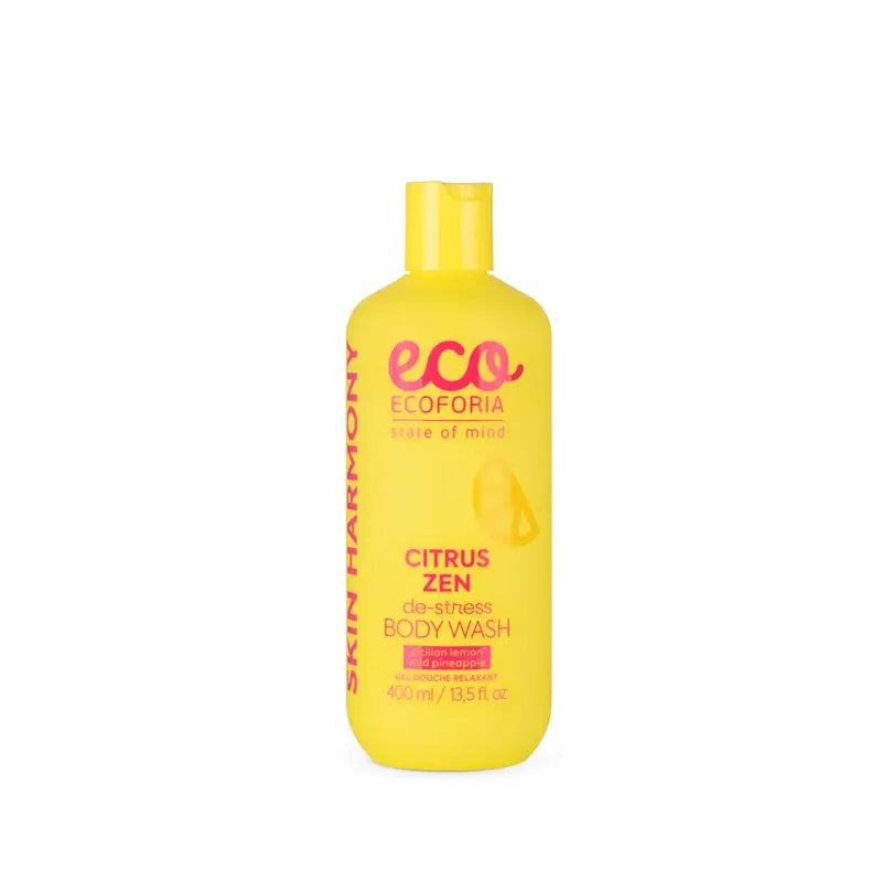 Ecoforia Lemon and Pineapple Anti-Stress Shower Gel, 400 ml