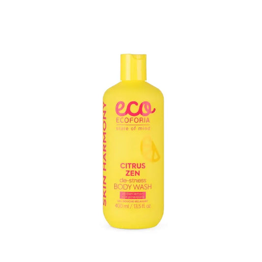 Ecoforia Lemon and Pineapple Anti-Stress Shower Gel, 400 ml