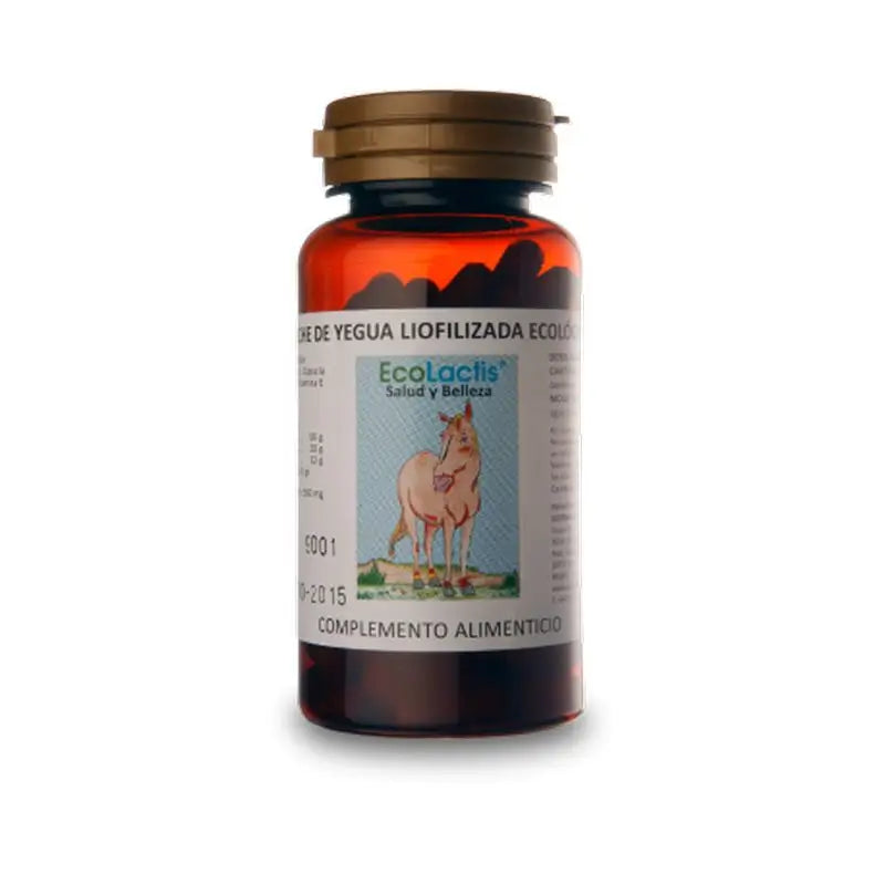 Ecolactis Organic Freeze Dried Mare's Milk, 90 capsules