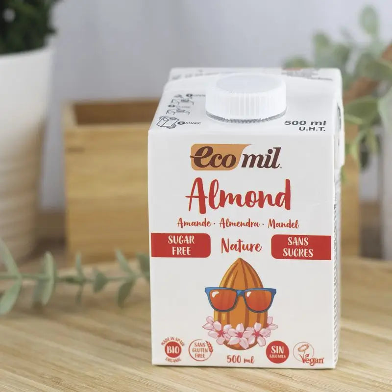 Ecomil Almond Nature Bio 500 Ml, 500 ml
