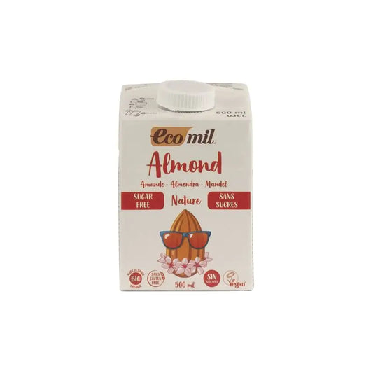 Ecomil Almond Nature Bio 500 Ml, 500 ml