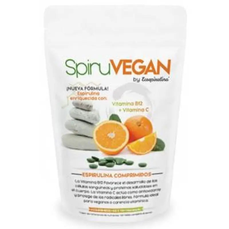 Ecospirulina Spiruvegan 200 Tablets