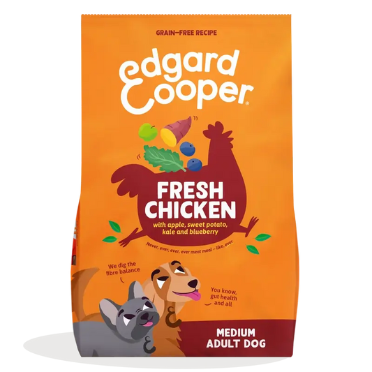 Edgard & Cooper Medium Adult Dog Food With Fresh Chicken , 2.5 kg