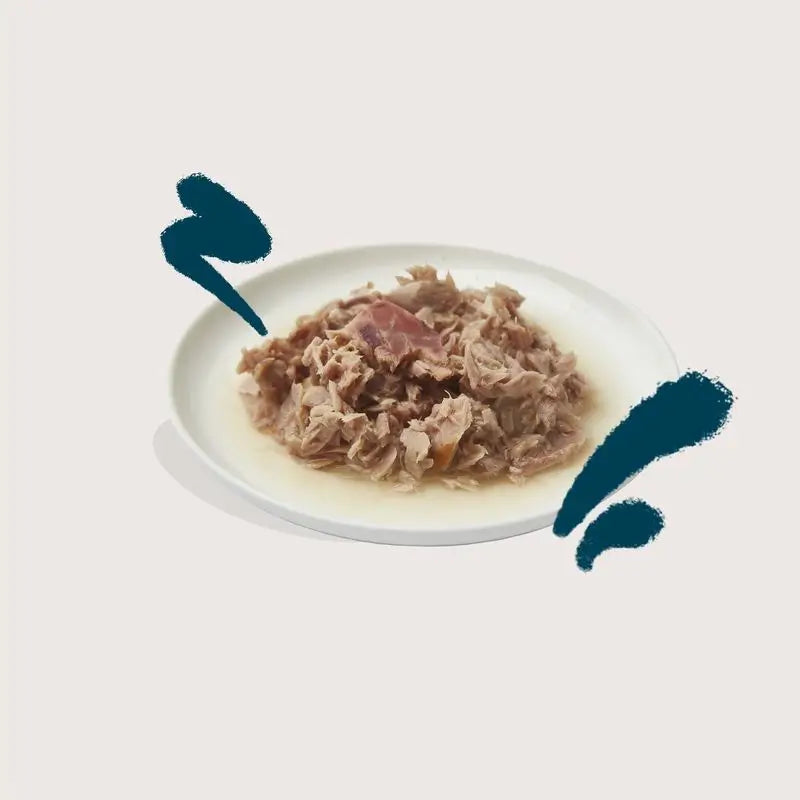 Edgard & Cooper Wet Cat Food 24x70g Tuna & Squid Fillets Cereal Free