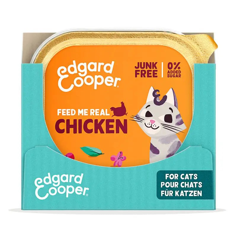 Edgard & Cooper Adult Wet Cat Food 16x85g Free-Range Chicken