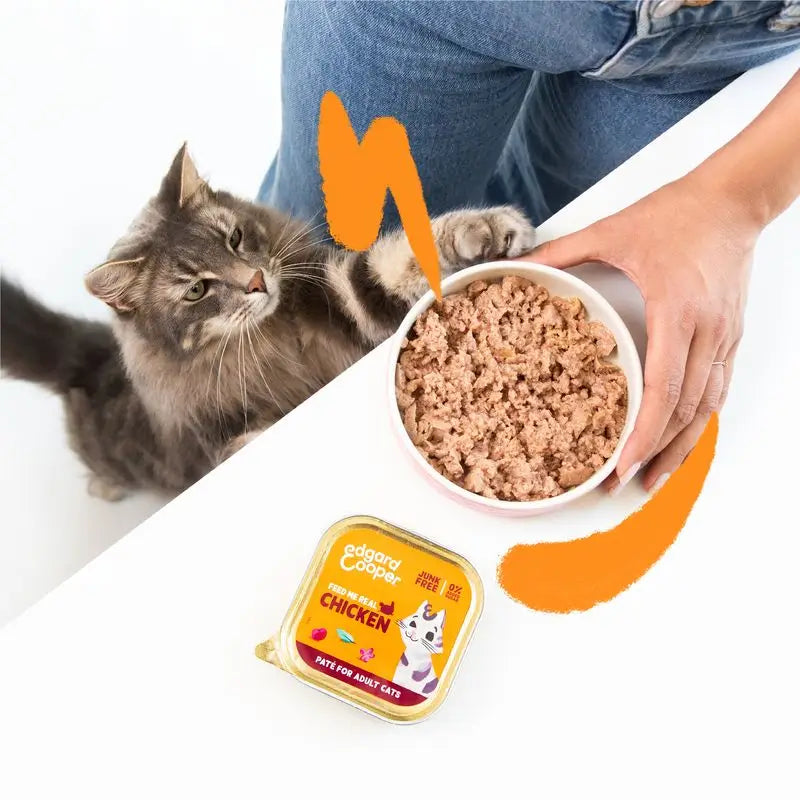 Edgard & Cooper Adult Wet Cat Food 16x85g Free-Range Chicken