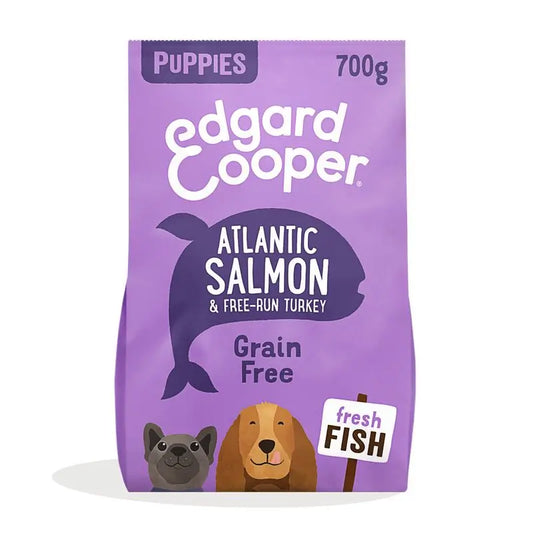Edgard & Cooper Puppy Food 700g Fresh Atlantic Salmon