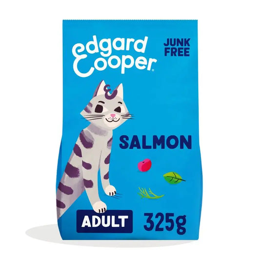 Edgard & Cooper Adult Cat Food 325g Fresh Atlantic Salmon