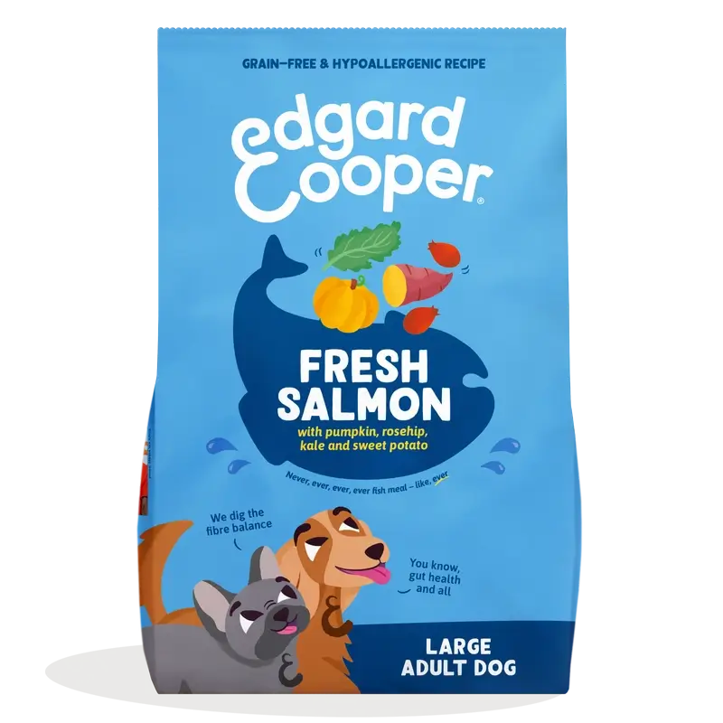 Edgard & Cooper Adult Large Dog Food With Fresh Salmon, 12 kg