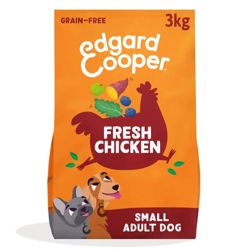 Edgard & Cooper Mini Adult Dog Food With Fresh Chicken , 3 kg