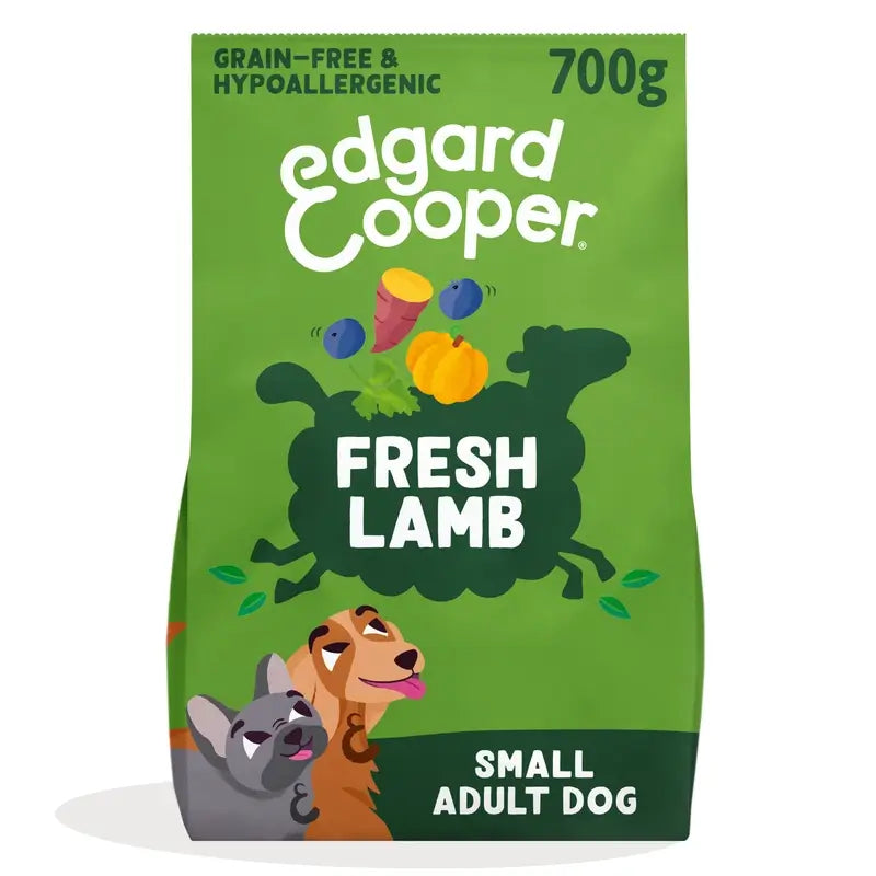 Edgard & Cooper Miniature Adult Dog Food With Fresh Lamb , 0.7 kg