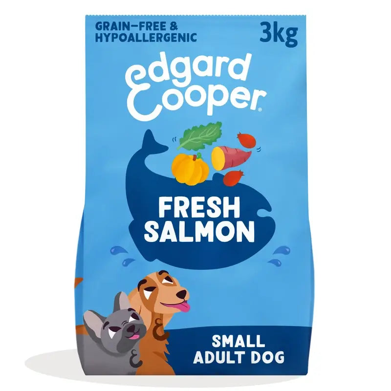 Edgard & Cooper Mini Adult Dog Food With Fresh Salmon , 3 kg