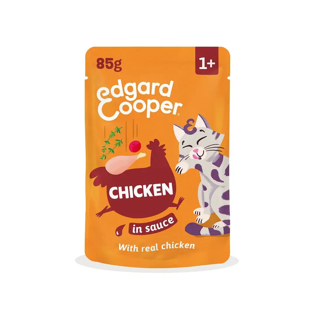 Edgard & Cooper Chicken in Gravy for Adult Dogs, 12 x 85 g