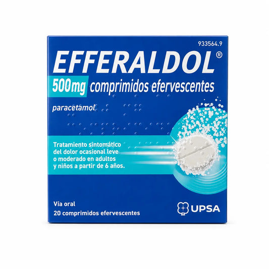 Efferalgan Pain Relief 20 Effervescent Tablets