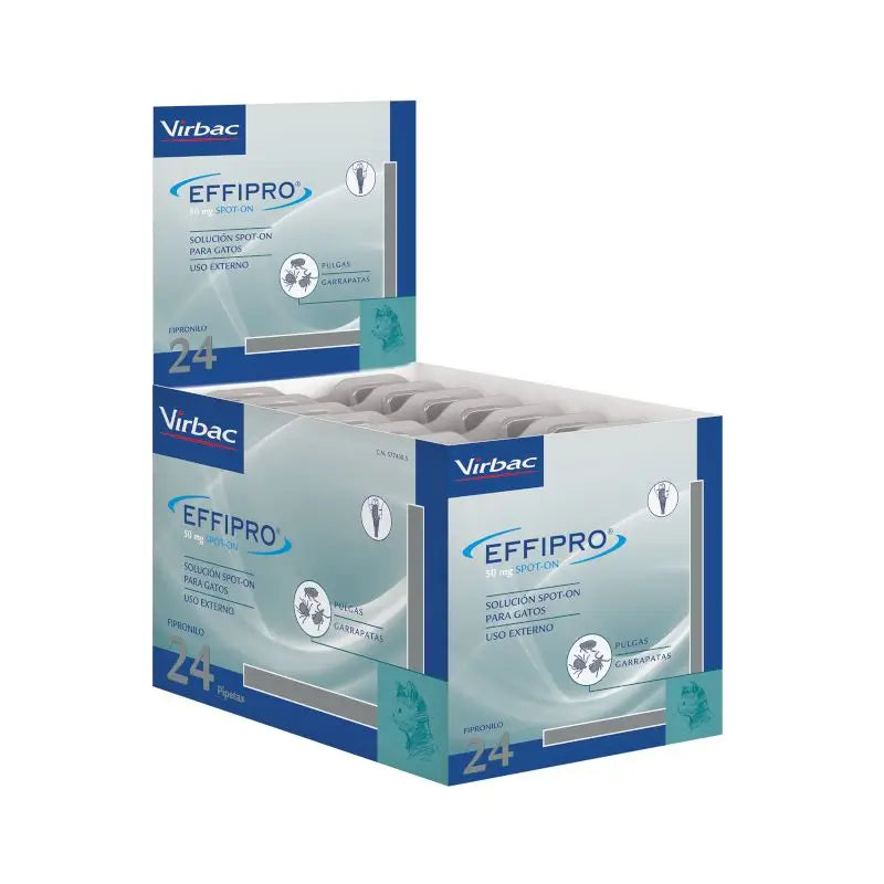 Effipro 50 Mg Spot-On Cats, 24 Pipettes