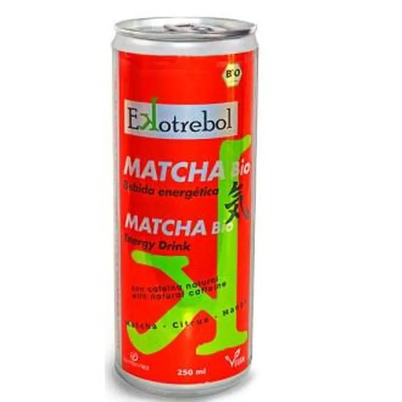Ekotrebol Matcha Energy Drink 250Ml. Bio Sg Vegan