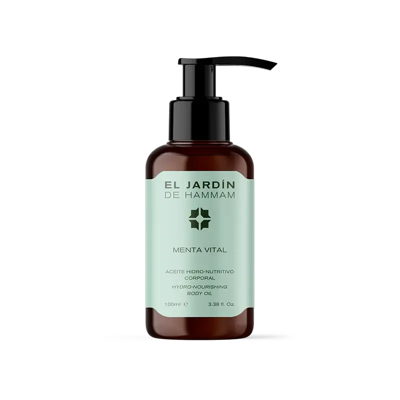 The Hammam Garden Vital Mint Hydro-Nourishing Body Oil , 100 ml