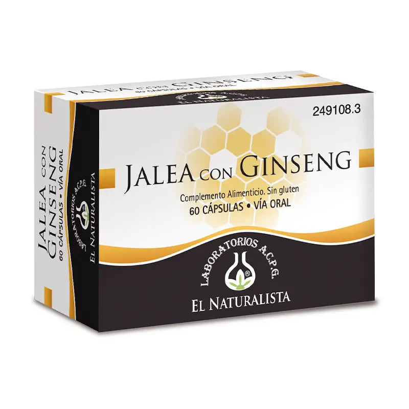 El Naturalista Royal Jelly with Ginseng 48 capsules
