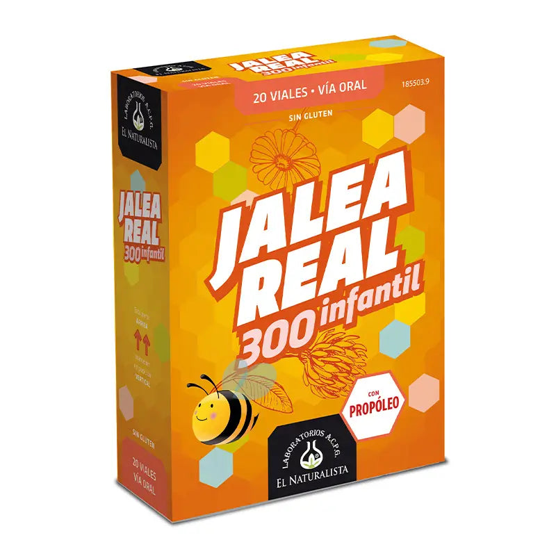 El Naturalista Royal Jelly for Children 100 Mg 20 Vials