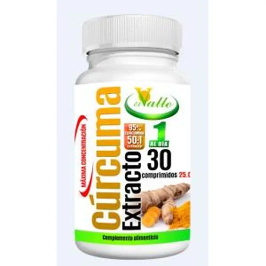 El Valle Curcuma Extract 30 Tablets