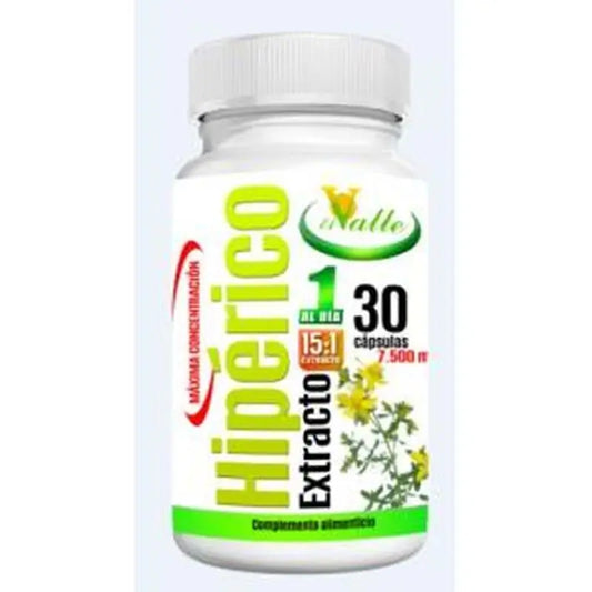 El Valle Hypericum 30 Capsules