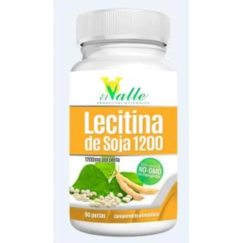 El Valle Perlasoja Soy Lecithin 90 Pearls