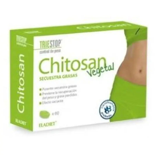 Eladiet Triestop Chitosan Vegetable 60 tablets.