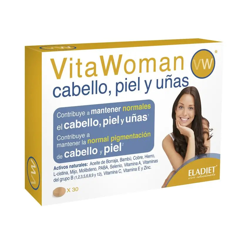 Eladiet Vitawoman Hair, Skin and Nails 30 tabs