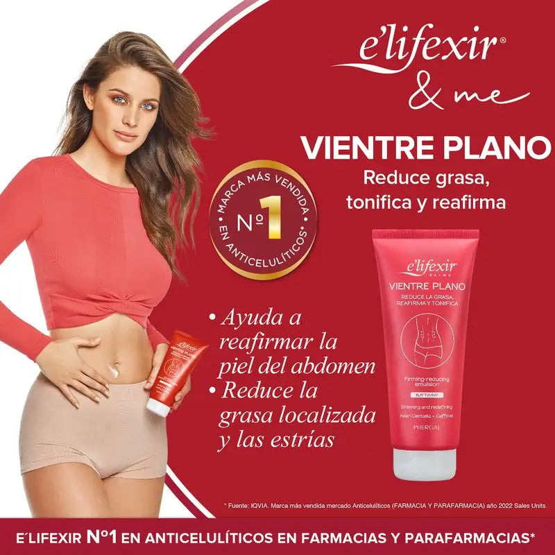 Elifexir Flat Belly Firming Abdomen Slimming Cream 200Ml