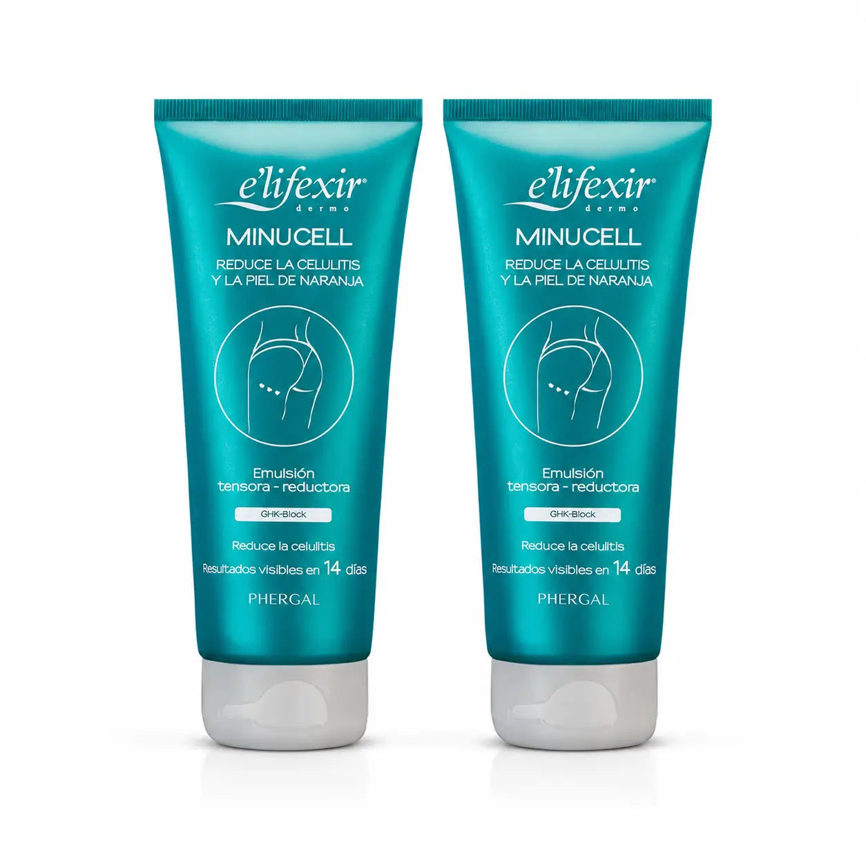 Elifexir Minucell Anti-Cellulite Firming Cream 200ml, pack 2