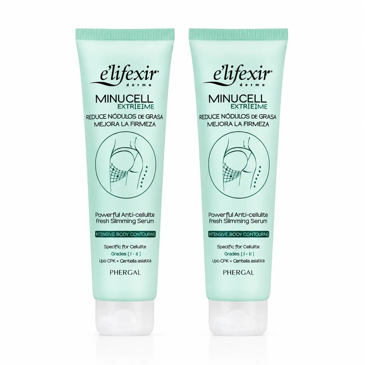 Elifexir Minucell Intensive Anti-Cellulite Slimming and Firming Serum 150Ml, pack 2