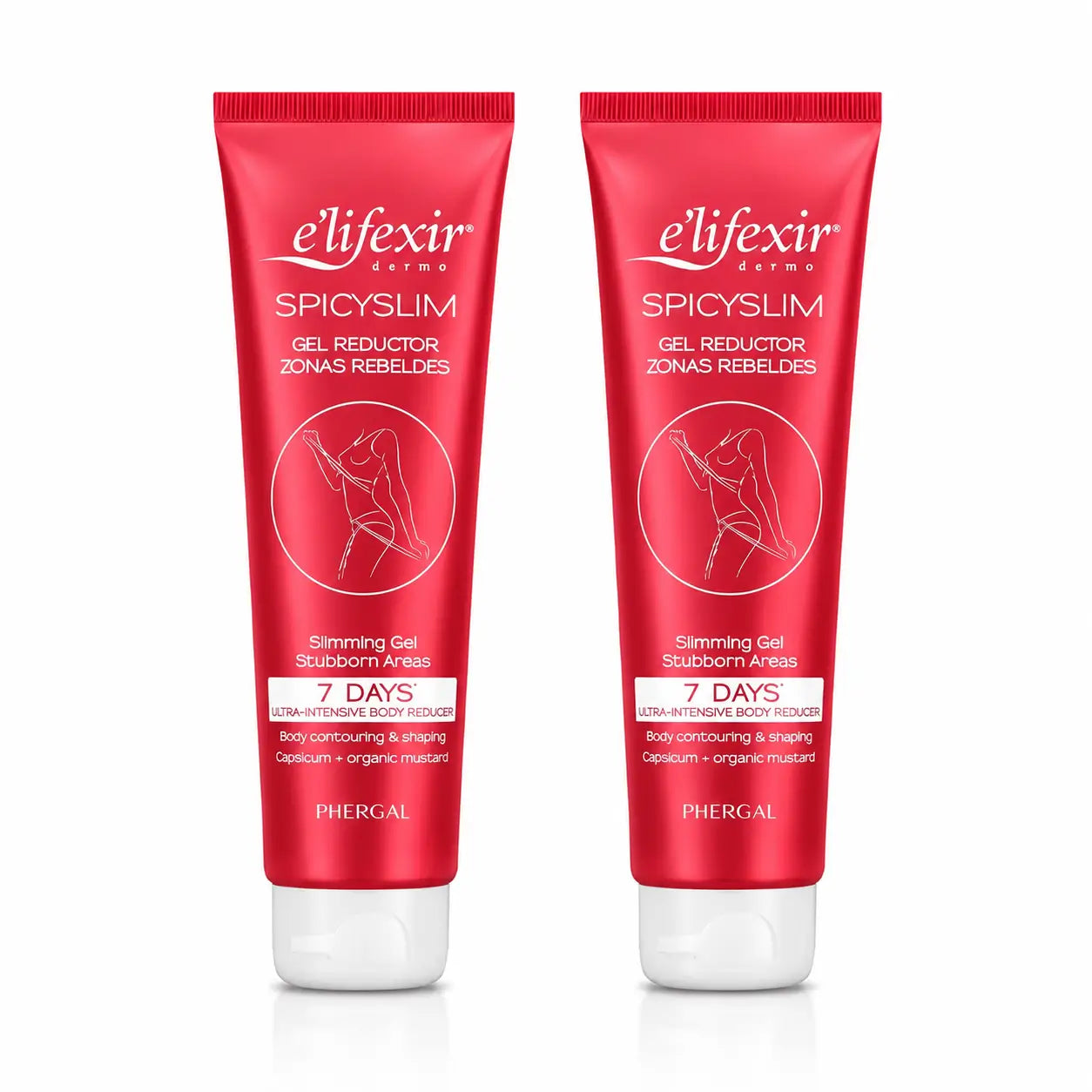 Elifexir Spicyslim Ultra-Intensive Fat Burning Gel 150Ml, pack 2
