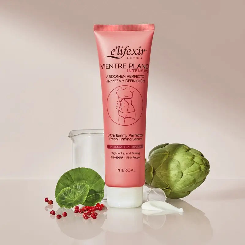 Elifexir Flat Belly Serum Intensive Reducer Abdomen Firming Firming Fat Burning 150Ml