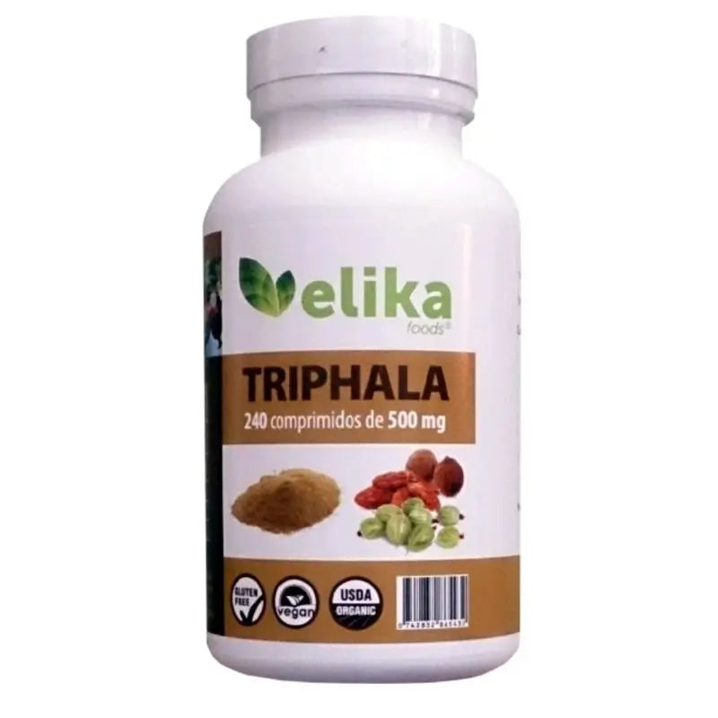 Elikafood Triphala 500 Mg , 240 tablets