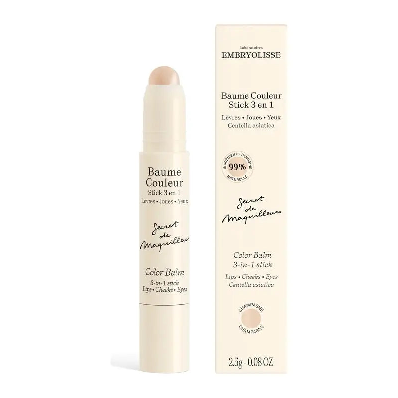 Embryolisse Baume Couleur 3-in-1 Stick in Champagne, 2.5 g