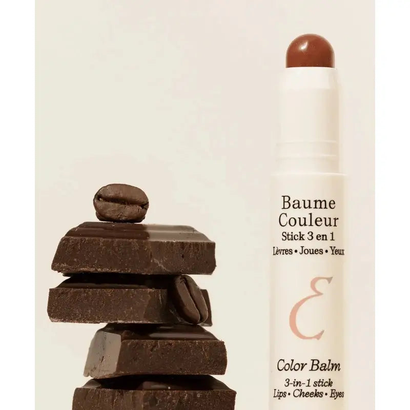 Embryolisse Baume Couleur Stick 3-En-1 Mocha, 2,5 gr