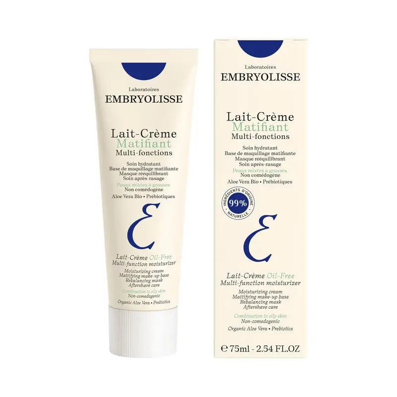 Embryolisse Oil-Free Mattifying Milk-Cream, 75 ml