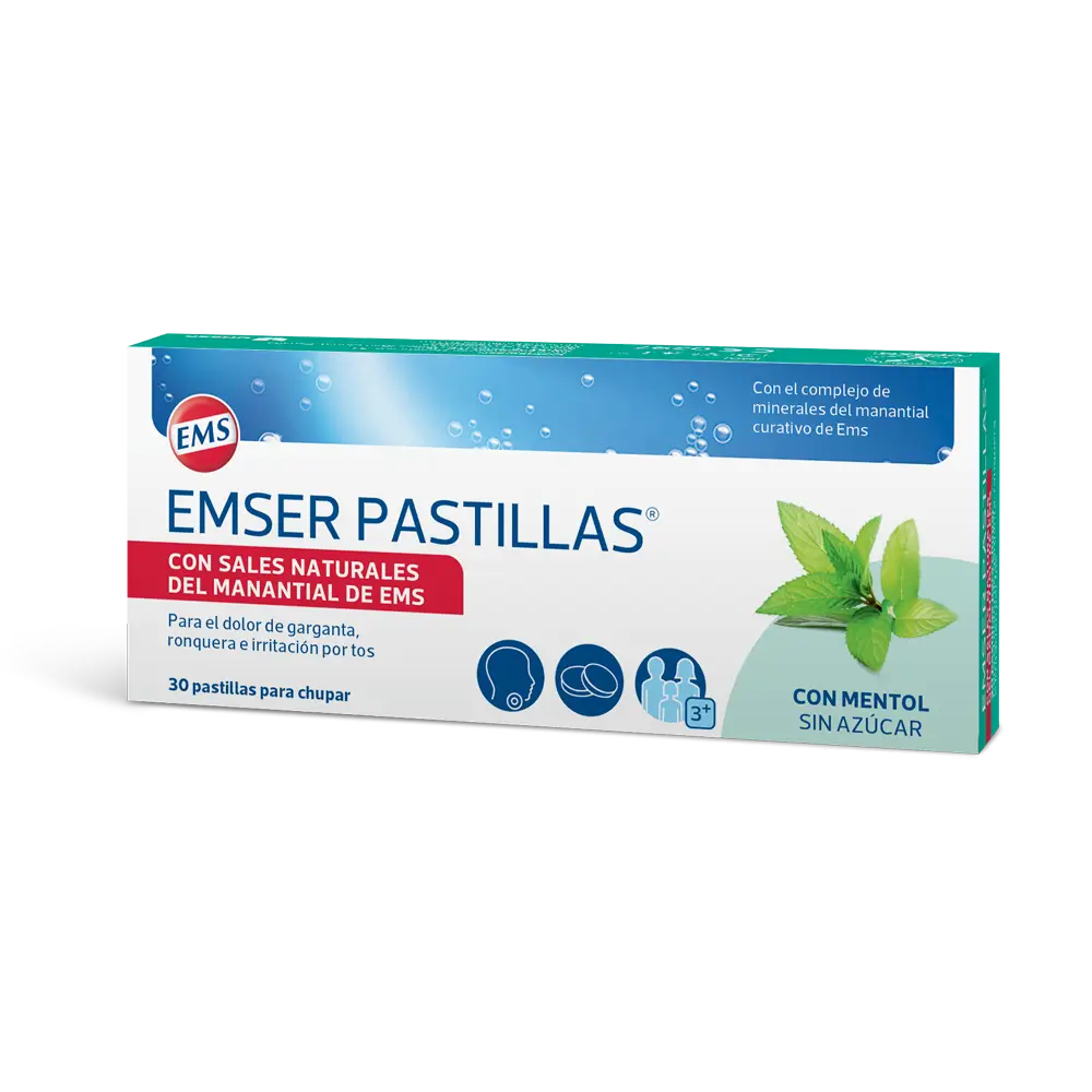 Emser Menthol 30 Tablets