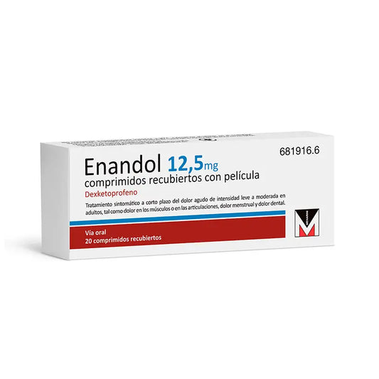 Enandol 12.5 mg 20 Film-coated tablets